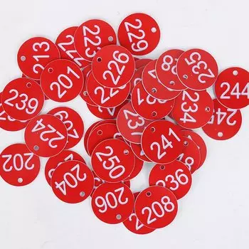 Пронумерованные этикетки для ульев Talk-Satisfied SX001964-SX001970