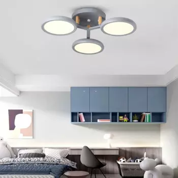 Простой стиль светодиодный потолочная люстра для гостиной Подвесная лампа для внутреннего освещения спальни светодиодный потолочная светильник люстра для кухни