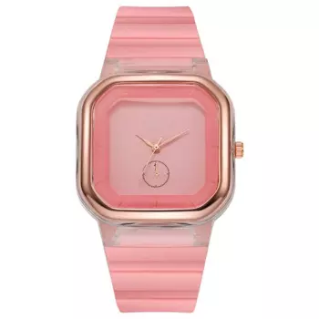 Простые кварцевые Наручные Часы, Женские Часы с силиконовым ремешком, кварцевые Часы, Наручные Часы, Женские Часы