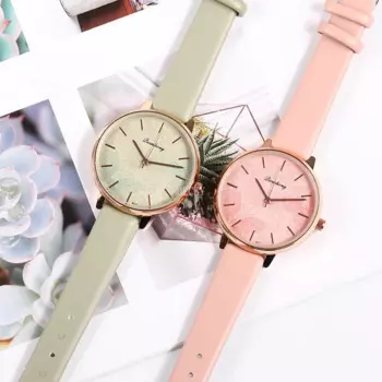 Простые темпераментные женские часы, женские часы с кожаным ремешком, Женские кварцевые наручные часы, relogios feminino reloj mujer