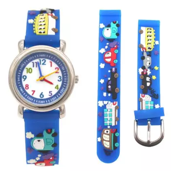 Простые в чтении милые кварцевые часы для мальчиков и девочек детские часы с тканевым ремешком часы для студентов наручные часы подарки