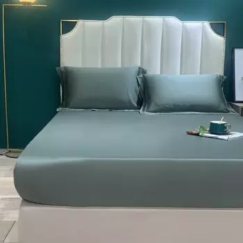 Простыня из шелка FLOWERS AND CAKES King Size