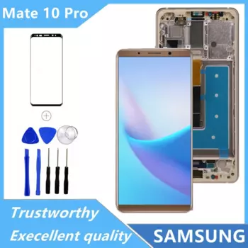 Протестированный OLED-дисплей для Huawei Mate 10 Pro, преобразователь сенсорного ЖК-экрана в сборе для Huawei Mate10 pro BLA-L09 BLA-L29, экран дисплея