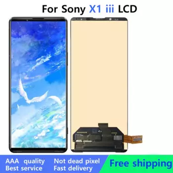 Протестированный Оригинальный дисплей для Sony Xperia 1 III, ЖК-дисплей, сенсорный экран, дигитайзер в сборе, сменный ЖК-дисплей для Sony x1III