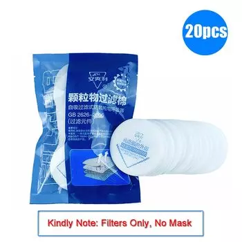 Противопыльная маска ELESESAFE 4-слойные фильтры