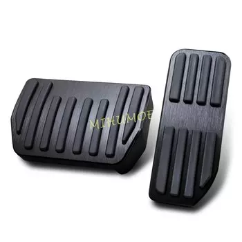 Противоскользящая черная накладка на педаль тормоза автомобиля для Jaguar F-Pace 2016-2025 XE XF 2016-2024 2023 2022 2021 2020 2019