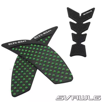 Противоскользящая накладка на бак для мотоцикла Kawasaki ER-6N ER6N ER 6N 2006-2015 3M, боковая газовая накладка на колено, протекторные наклейки