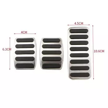 Противоскользящая накладка на педаль газа и тормоза для Suzuki SX4 Aerio Ciaz Vitara S-Cross Splash Ignis Kizashi Sidekick Samurai