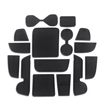 Противоскользящий коврик для чашки со слотом для ворот для Honda Vezel HR-V 2021 2022, аксессуары для интерьера HRV, нескользящая дверная накладка, подставка