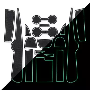 Противоскользящий коврик для чашки со слотом для ворот для CHEVROLET MALIBU 9TH GEN MK9 2016-2019, аксессуары для интерьера автомобиля, инструмент для подставки