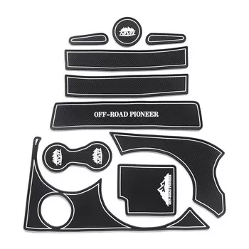 Противоскользящий коврик для подставки в виде ворот, подставка под стакану, нескользящая подставка под дверь, аксессуары, красный/белый/черный/синий