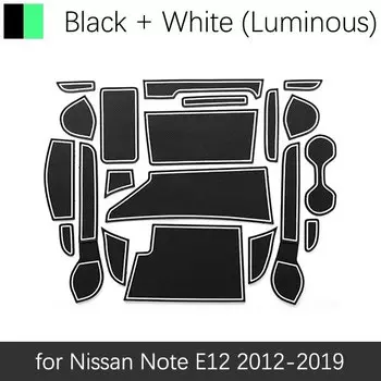 Противоскользящий коврик для слотов для телефона, коврики для Nissan Note E13 2012 ~ 2019, аксессуары, наклейки Versa 2013 2014 2015 2016 2017 2018