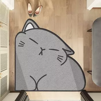 Противоскользящий ПВХ коврик для входной двери