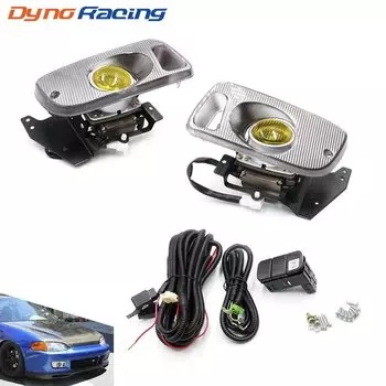 Противотуманная фара Бамперная лампа 2/3D EG D15 D16 1.5/1.6 Для Honda Civic 92-95 Левая и правая противотуманная фара Противотуманная фара дальнего света BX 100478