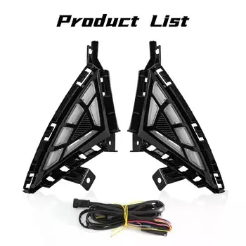 Противотуманная фара для Hyundai Elantra 2021 2022, желтая, белая, водонепроницаемая