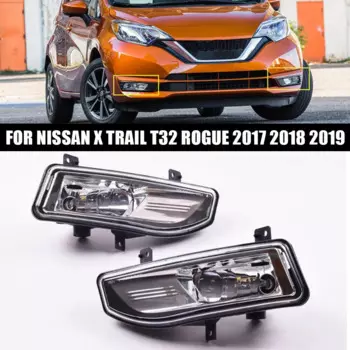 Противотуманная фара для Nissan t32 x trail, задняя противотуманная фара Qashqai Nissan Rogue, передние противотуманные фары 2017 2018 2019 K, галогеновая фара