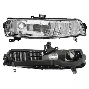 Противотуманная фара левая для Hyundai Verna (Хендай Верна) 2005-2010 SAT ST-221-2016L, Противотуманные фары Автооптика