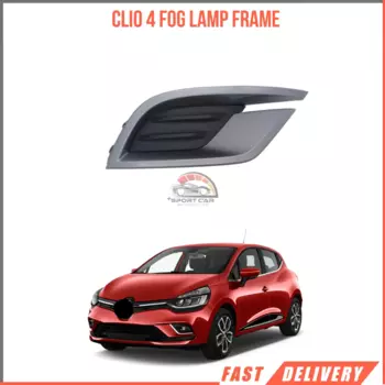 Противотуманная рамка для Renault Clio IV GT line, левая и правая, серого цвета, высокое качество, быстрая доставка, Oem 62087986R 6208634fog