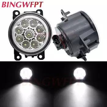 Противотуманные фары, 2 шт./лот, 12 В, светодиодные, для Mitsubishi Outlancer 3 2013, Mitsubishi Outlander ZJ 2012 ~ 2015