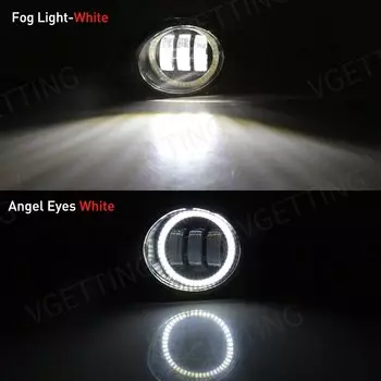 Противотуманные фары Angel Eye для Nissan Altima Sylphy Bluebird Versa Urvan Note X-Trail T30 Rogue T32 Fuga Y50, светодиодные дневные ходовые огни