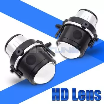 Противотуманные фары, биксеноновые линзы для Mazda 2 3 5 6/Mazda CX7 CX5/Mazda Axela, автомобильные аксессуары, модернизированный стиль, DIY использование H11 HID ксенононовые лампы