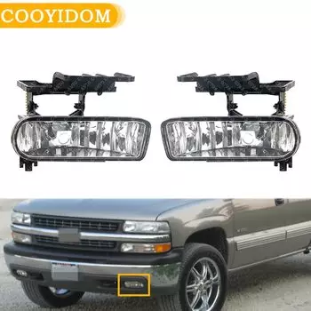 Противотуманные фары дальнего света противотуманные фары для Chevrolet Silverado 1999-2002 Suburban Tahoe 2000-2006 YC 101000 Фара в сборе противотуманной фары