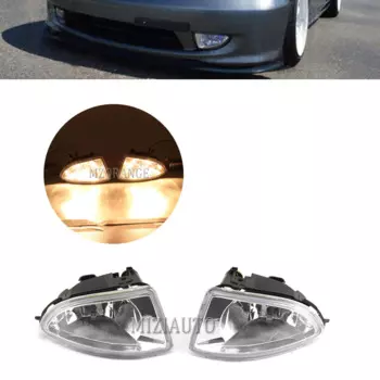 Противотуманные фары для Honda Civic 2004, 2005, светодиодная фара, передний бампер, галогенная противотуманная фара в сборе, проводка, переключатель, кабель, аксессуары