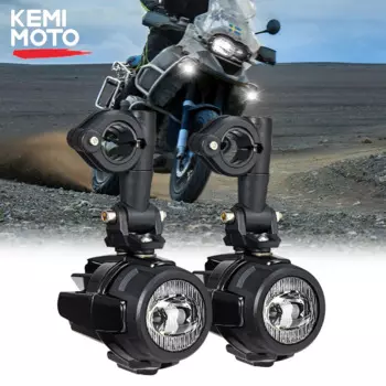 Противотуманные фары для мотоцикла, светодиодный переключатель лампы для Ducati Multistrada 1200 для Honda CRF1000L, светодиодный вспомогательный светильник в сборе, 40 Вт