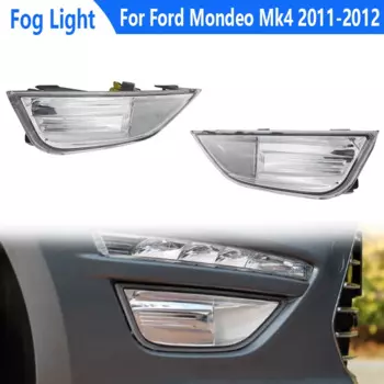 Противотуманные фары для переднего бампера автомобиля Ford Mondeo Fusion Mk4 2011 2012, фасветильник дальнего света с лампами, передние фары, противотумансветильник фары, Галогенные Противотуманные фары s