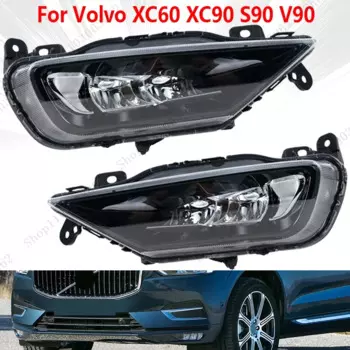 Противотуманные фары для Volvo S90 V90 XC90 XC60, галогенная версия фар головного света, противотуманные фонари для переднего бампера 31395866