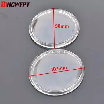 Противотуманные фары овальные, 103x90 мм, 2 шт., закаленное стекло, противотуманное стекло для Nissan Almera Versa Qashqai Urvan Rogue Sentra 2001-2015