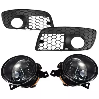 Противотуманные фары с крышкой, фотолампы для Jetta MK5 GLI 2006-2009, 1 комплект