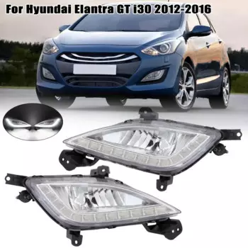 Противотуманные фары в сборе для переднего бампера автомобиля Hyundai Elantra GT I30 2012 2013 2014 2015 2016