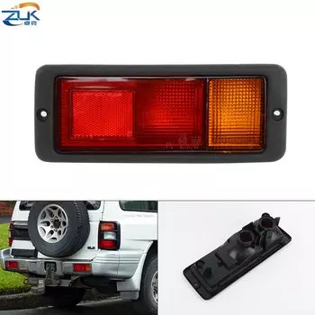 Противотумансветильник для заднего бампера ZUK, отражатель для Mitsubishi Pajero Montero V31 V32 V33 V43 1992 1993 1994 1995 1996 1997 1998