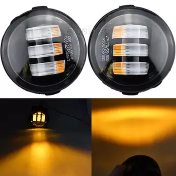 Противотумансветильник фары в сборе для Nissan Tiida (C11) 2007-2012, противотуманные фары на передний бампер автомобиля, светодиодные дневные противотуманные ходовые огни H11 12 В, 2 шт.