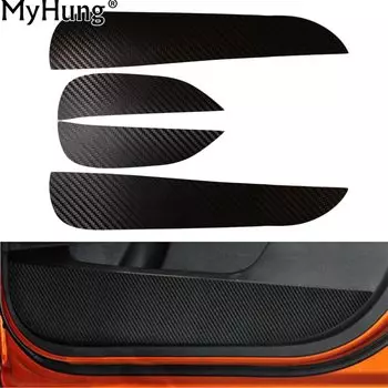 Противоударная наклейка на дверь автомобиля для Hyundai IX25, защитная пленка на боковые края двери, коврик для украшения интерьера из углеродного волокна, Стайлинг автомобиля