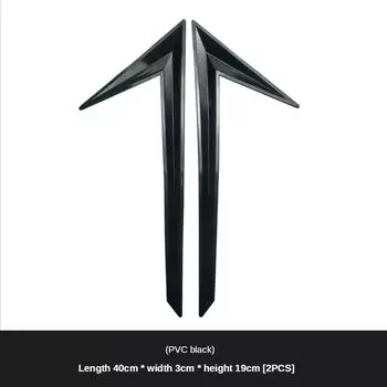 Противоударная наклейка на передний бампер автомобиля, универсальный бампер, защита от царапин, декоративная полоса для углов, автомобильные аксессуары