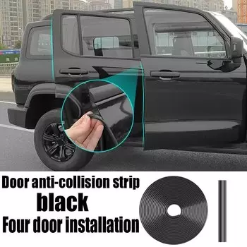 Противоударная полоса для защиты дверей, защитная полоса от царапин для Great Wall GWM WEY Tank 300 2021 2022 2023 2024