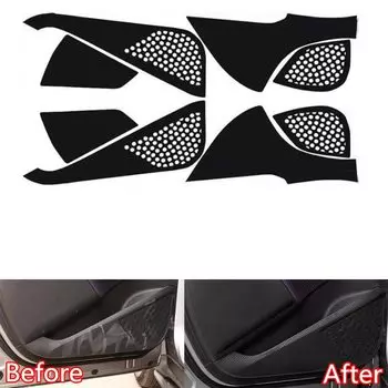 Противоударные наклейки на двери автомобиля, для Toyota CHR C-HR, 2017, 2018