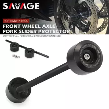 Противоударные слайдеры вилки передней оси для мотоциклов BMW K1200 K1300 S/R/GT K1600 GTL R1200 R/RT/RS, защита ступицы колеса, защита от столкновений