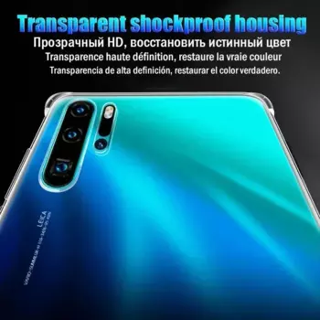 Противоударный Прозрачный чехол для Huawei P30 P40 P20 P50 Pro Lite Honor 50 60 Pro Mate 10 20 30 Lite P Smart 2023, чехол для телефона