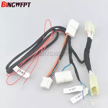 Провода адаптера для управления аудио на рулевом колесе телефона с поддержкой Bluetooth для TOYOTA Corolla RAV4 2014-2018