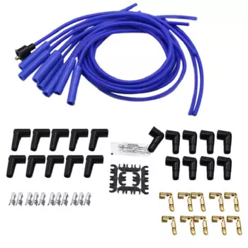 Провода для свечей зажигания Спиральный сердечник 8 мм 180 градусов Оболочка для свечей зажигания Универсальный набор проводов