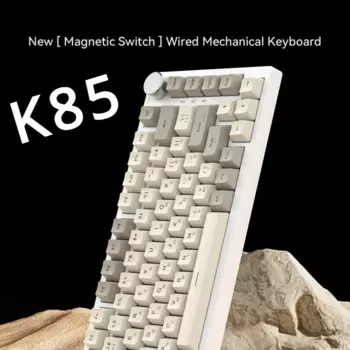 Проводная Механическая клавиатура с 82 клавишами и RGB-подсветкой