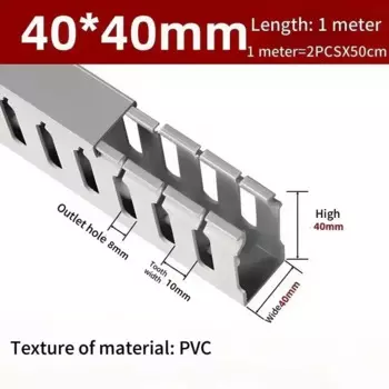 Проводной кабель-канал PVC trough