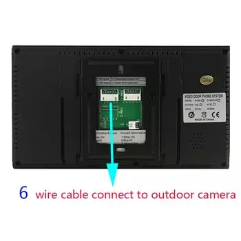 Проводной видеодомофон SYSD 7 дюймов