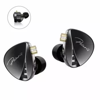 Проводные наушники CCA Polaris Hifi с двойным динамическим драйвером, Внутриканальные наушники с шумоподавлением, наушники cca, гарнитура