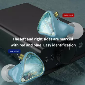 Проводные Внутриканальные наушники CVJ HIFI с басами из смолы, 2-контактные DJ-мониторы, наушники для прямой трансляции, наушники-вкладыши для караоке