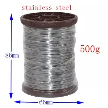 Проволока для пчеловодства WLMGN M нержавеющая сталь 500 г