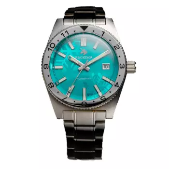 PROXIMA мужские автоматические часы 40 мм пилотные часы для дайвера 200 м водонепроницаемые роскошные механические наручные часы со светящимся сапфиром PT5000 SW200